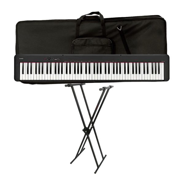Casio CDP-S110 BK Piano + Estuche y Base metalica 88Teclas
