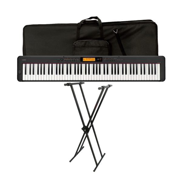 Casio CDP-S360 BK Piano + Estuche y Base metalica 88Teclas