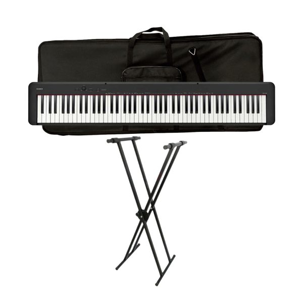 Casio CDP-S160 BK Piano + Estuche y Base metalica 88Teclas