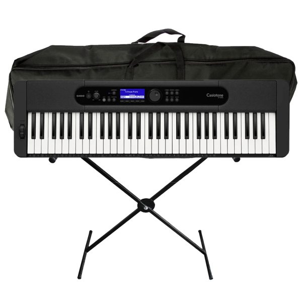 Casio CT-S400 Piano + Estuche y Base metalica 61Teclas
