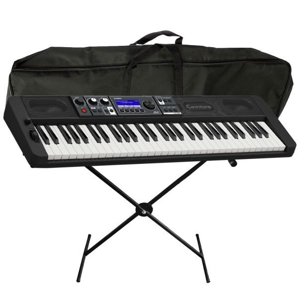 Casio CT-S500 Piano + Estuche y Base metalica 61Teclas