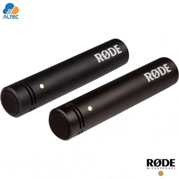 Rode M5 Matched Pair Micrófonos Condensador Clip Filtro