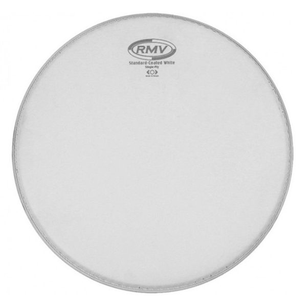 Remo CORRUGADO Parche Punto negro Bateria Blanco 10Pg