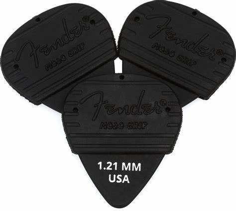 Fender 1985351406 Pick Mojo Grip 3 P Delrin1.21