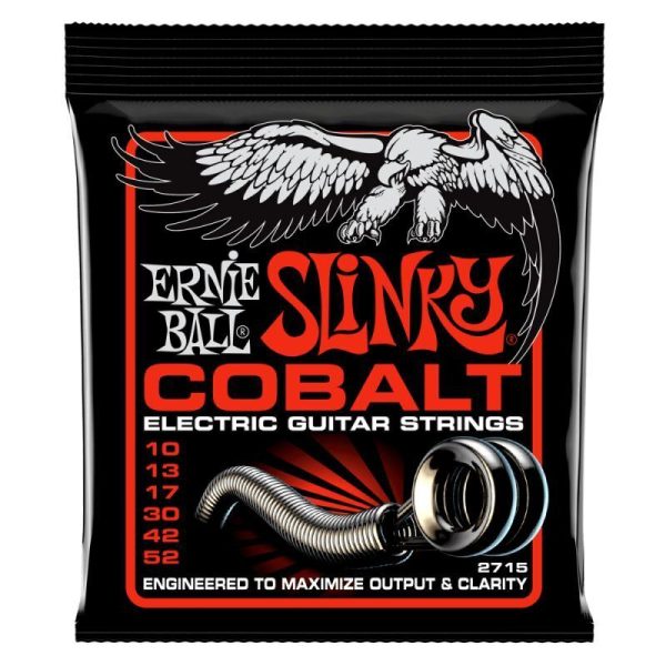 Ernie Ball 2715 Encordado Guitarra Electrica Cobalt 10-52
