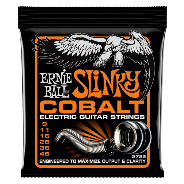 Ernie Ball 2722 Encordado Guitarra Electrica Cobalt 9-46