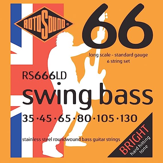 Encordado Rotosound RS666LD-F bajo electrico 6C