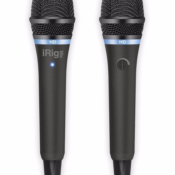 Ik Multimedia IRIG MIC STD Micrófono De mano Plateado