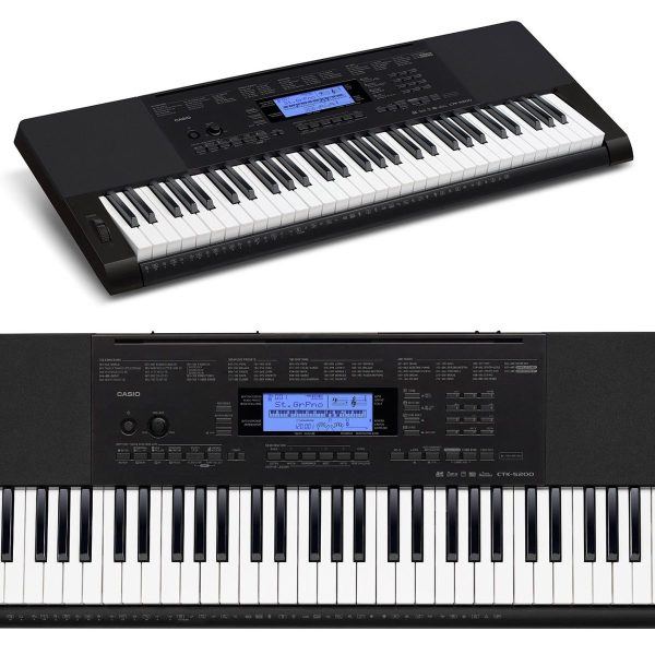 Casio CTK-5200 Piano Teclado 61Teclas