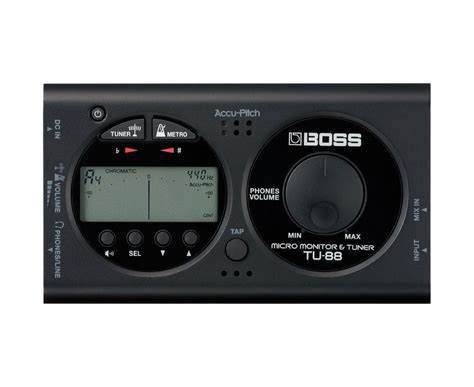 Boss TU-88 Afinador Metronomo