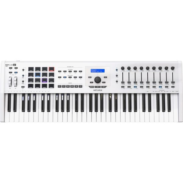 Arturia KEYLAB 61 MKII Controlador 230632 Blanco