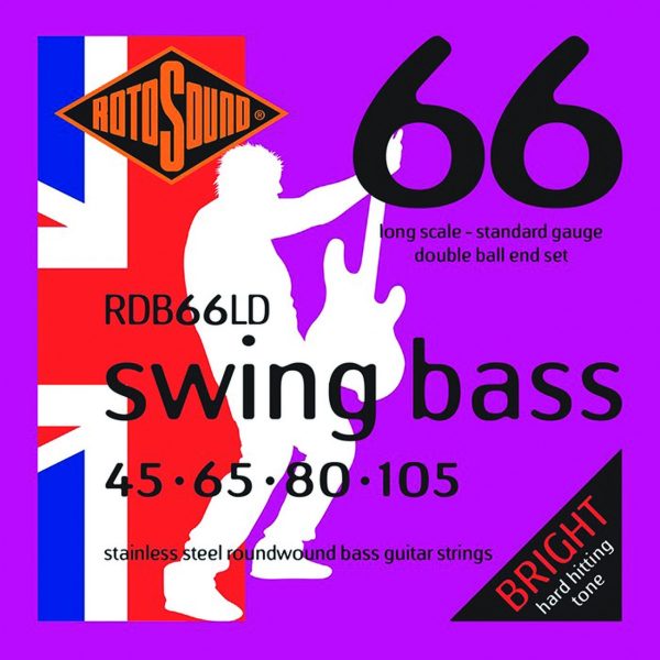 Encordado Rotosound RDB66LD-F Bajo electrico Acero 4Cuerdas
