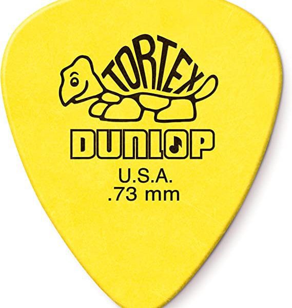 Pick Dunlop Tortex III 4620 Guitarra Amarillo 0,73
