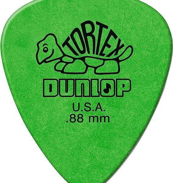 Pick Dunlop Tortex III 4620 Guitarra Verde 0,88