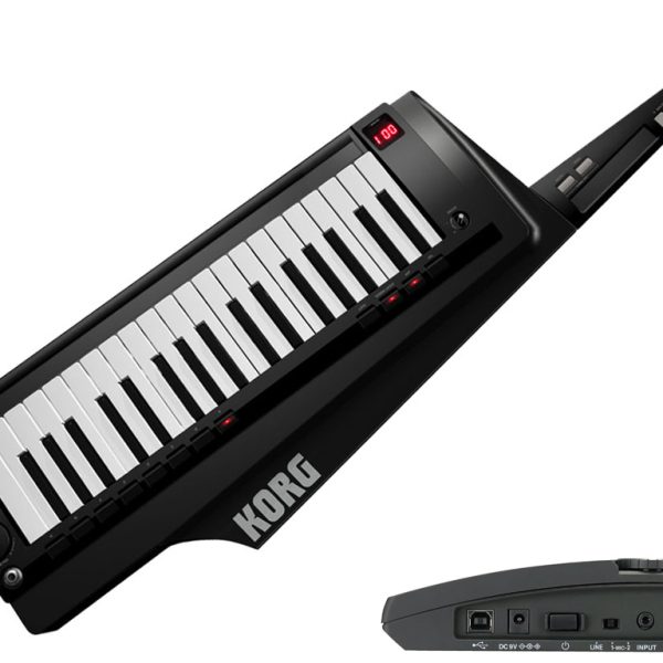 Korg RK-100 2BK Sintetizador teclado keytar Negro 37Teclas