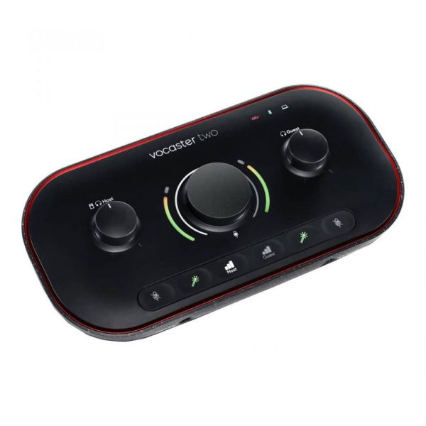 Interfaz Focusrite Vocaster Two para PODCAST