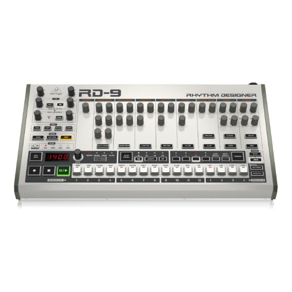 Behringer RD-9 Sintetizador Analogo 11 bancos secuenciador