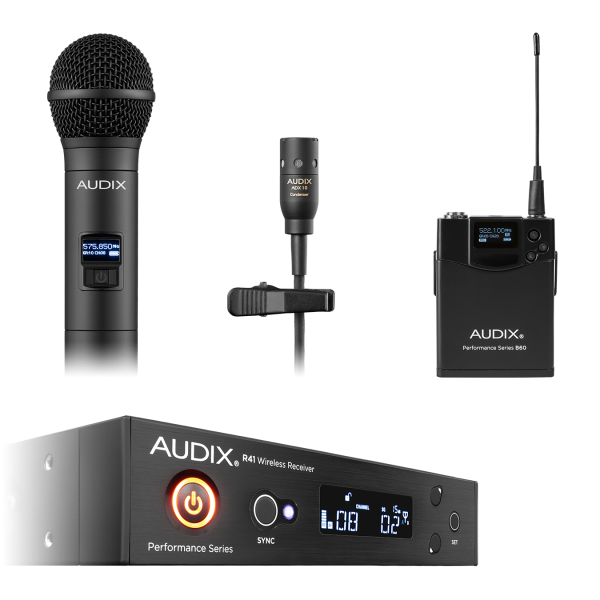 Audix AP41L10A Micrófono inalámbrico lavalier solapa