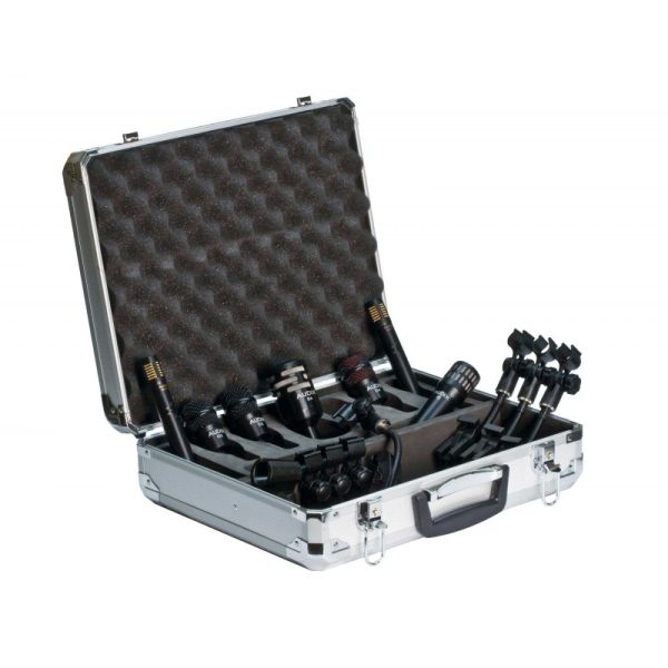 Audix DP7 Micrófonos para bateria 7 unidades con estuche