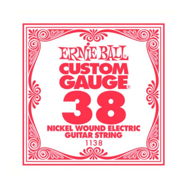 Cuerda Ernie Ball 1138 Guitarra electrica Custom Gauge