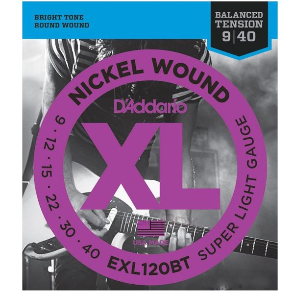 D'Addario EXL120BT Encordado Guitarra electrica 0.9