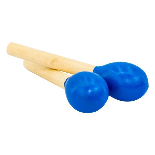 Maracas Nacional MA4N Medianas Azul Madera