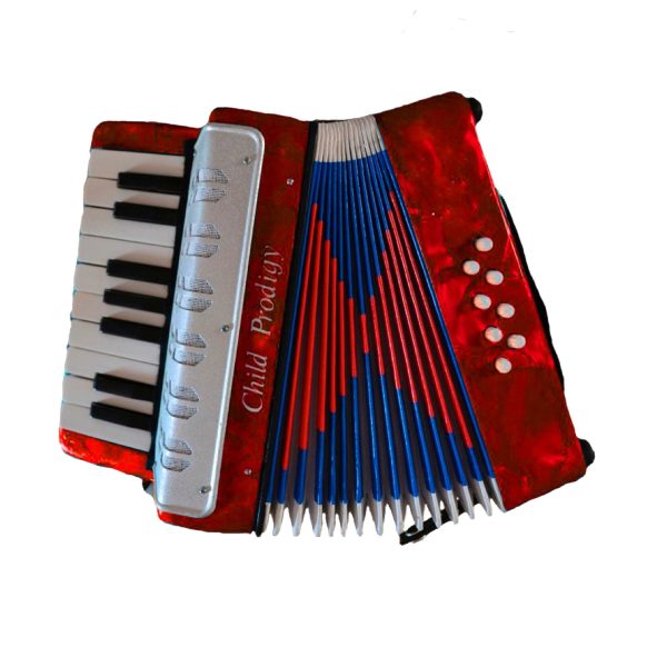Acordeon Cpk UC218T Infantil Teclado Rojo