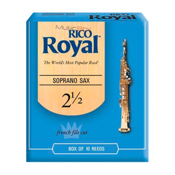 Rico Royal BY Combo Cana Saxofon Soprano Bb 2 12