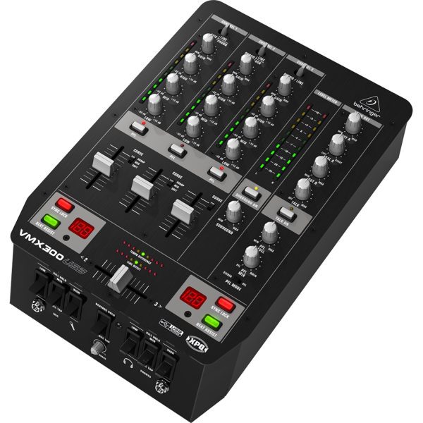 Mezclador Behringer VMX300USB audio DJ 3 canales USB