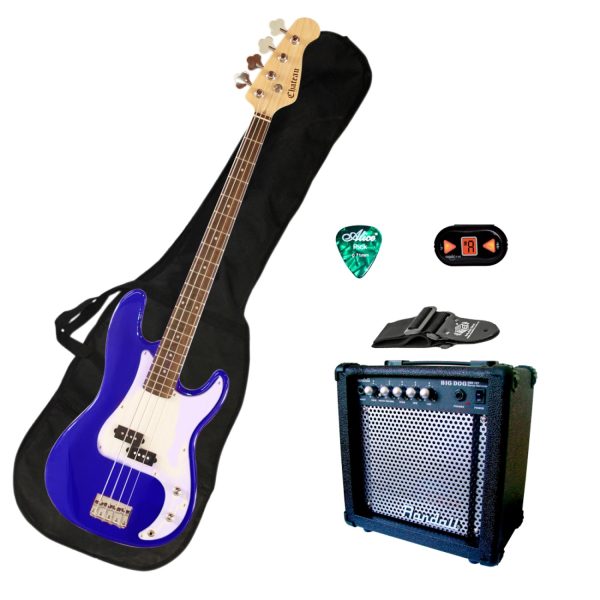 Combo Chateau DP Bajo Electrico Amplificador Azul