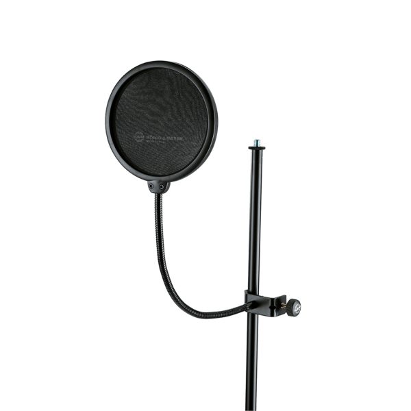 Antipop K&M 23956 Corta viento pop filter micrófono Metálico