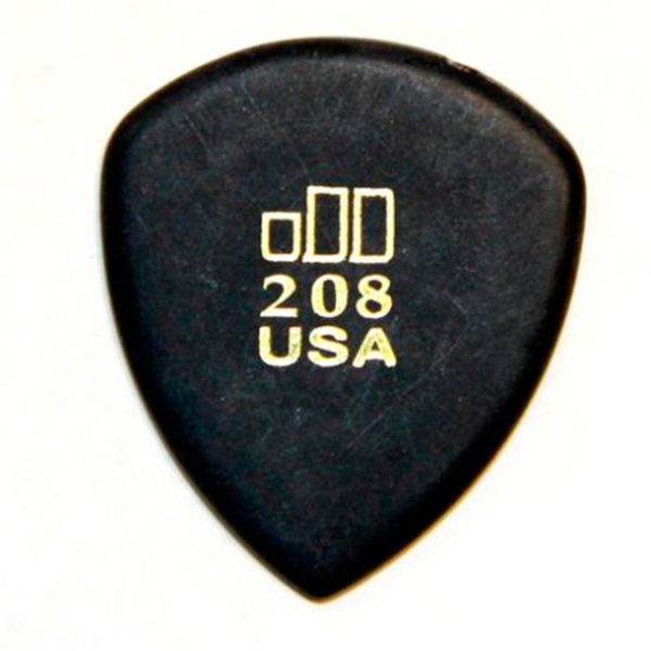 Pick Jim Dunlop PIUSA Guitarra Usa 208 Negro mm
