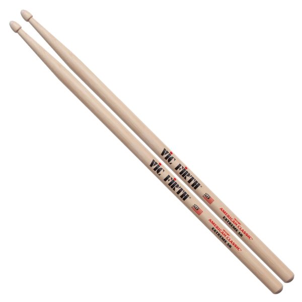 Baquetas Vic Firth 24000 Extreme Punta Madera Natural