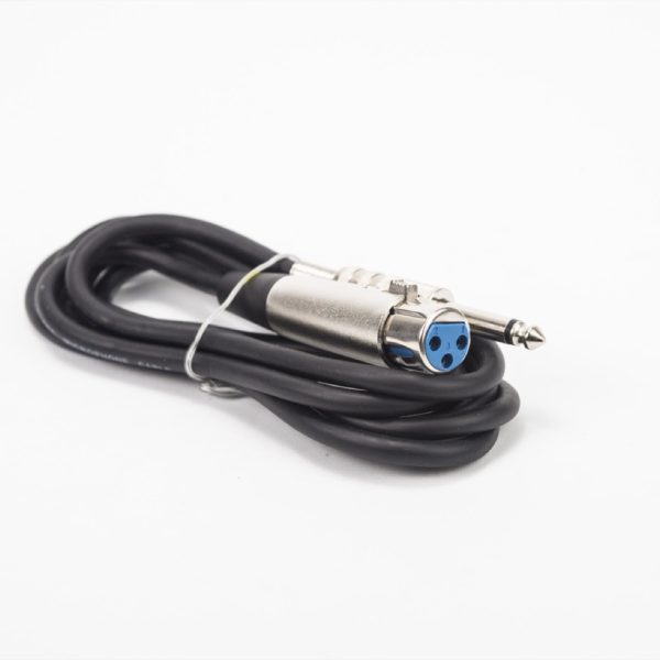 Cable Zuinsai MIC635JTA065 Micrófono XLR / 6.3 Negro 90cm