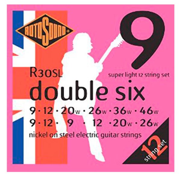 Encordado Rotosound R30SL Guitarra electrica 12C