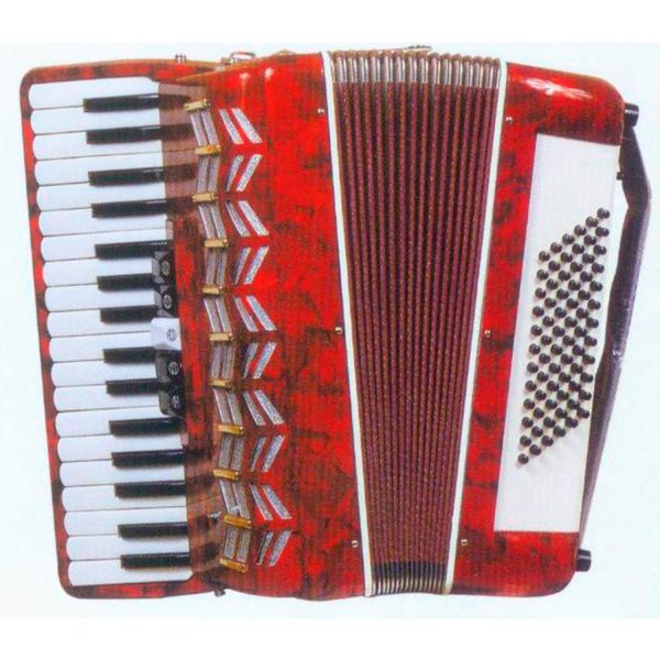 Acordeon Cpk BM2353 Teclado 72B 34K 5 Tt Rd Rojo