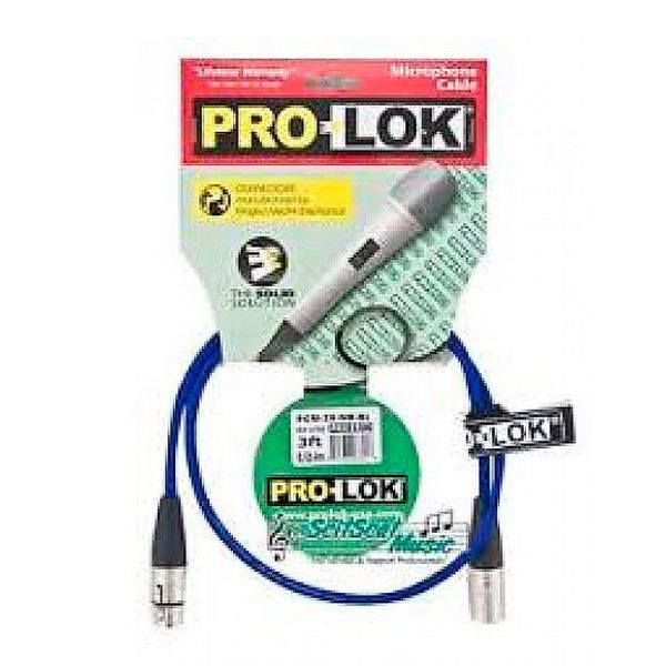 Cable Prolok PCM3XNKBL Micrófono XLR / XLR