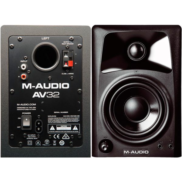 Monitores M-Audio AV32 audio audio Par