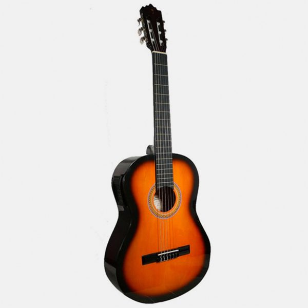 Guitarra Palmer PC13VS Acustica Estuche Prolok Sunburst