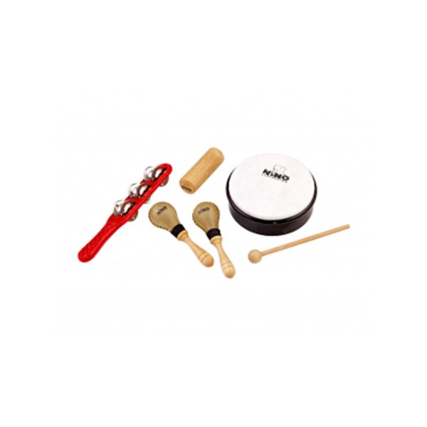 Set Nino NINOSET1 Infantil pandereta maracas y mas