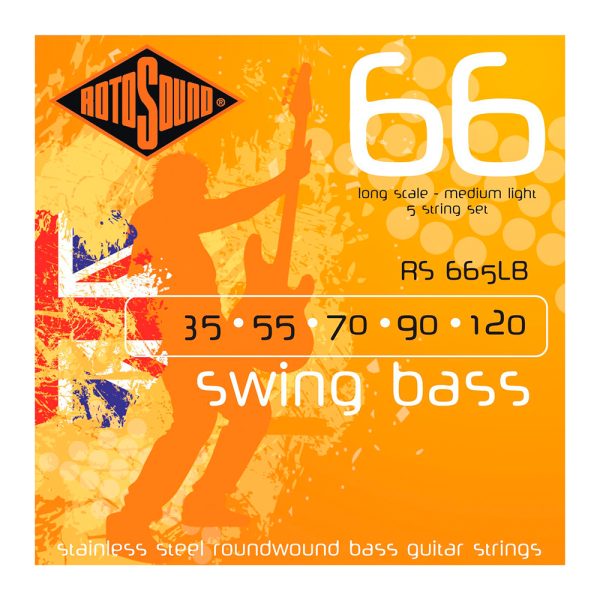 Encordado Rotosound RS665LB bajo electrico 5C