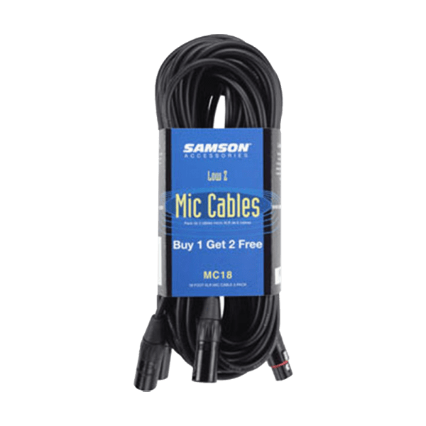 Samson MC18 Cable Micrófono XLR / XLR 3und