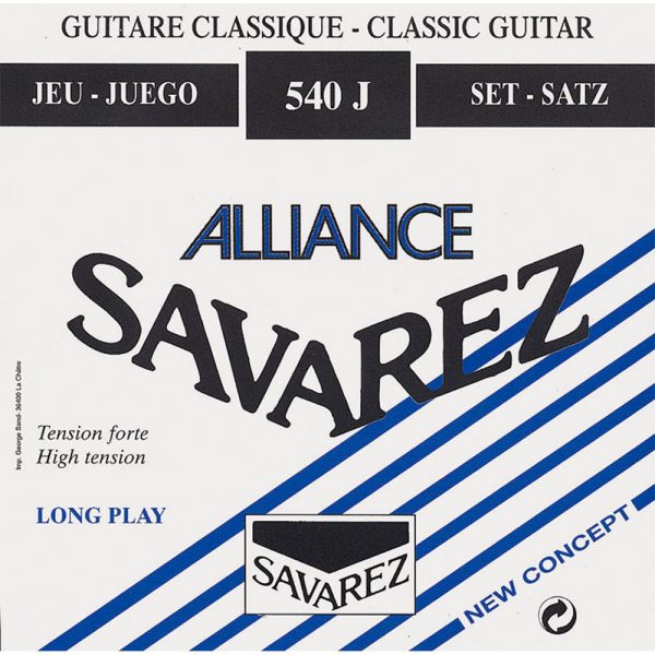 Savarez 540J Encordado Guitarra clasica Tension Alta Nylon