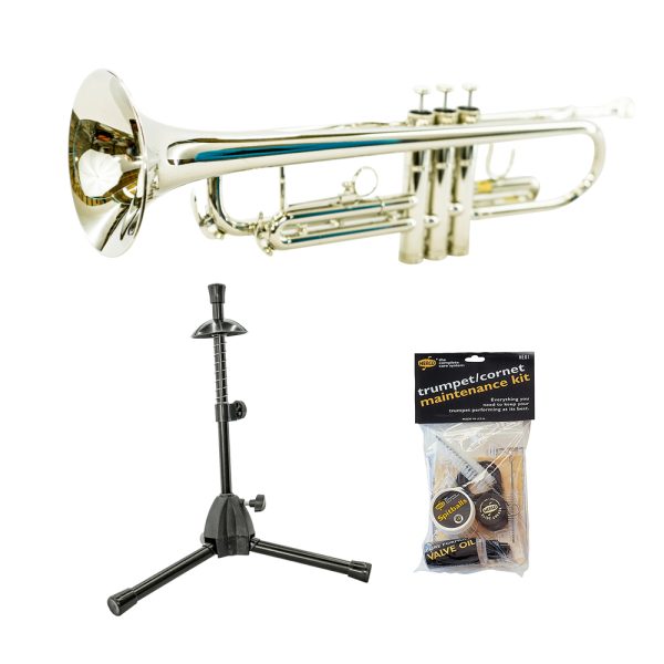Combo Jinbao GF Trompeta Base Plateado