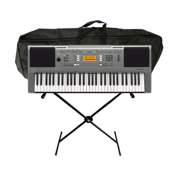 Combo Yamaha PSRE353 Teclado organeta base Estuche Clases