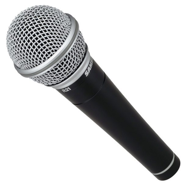 Micrófono Samson R21S Dinamico Negro