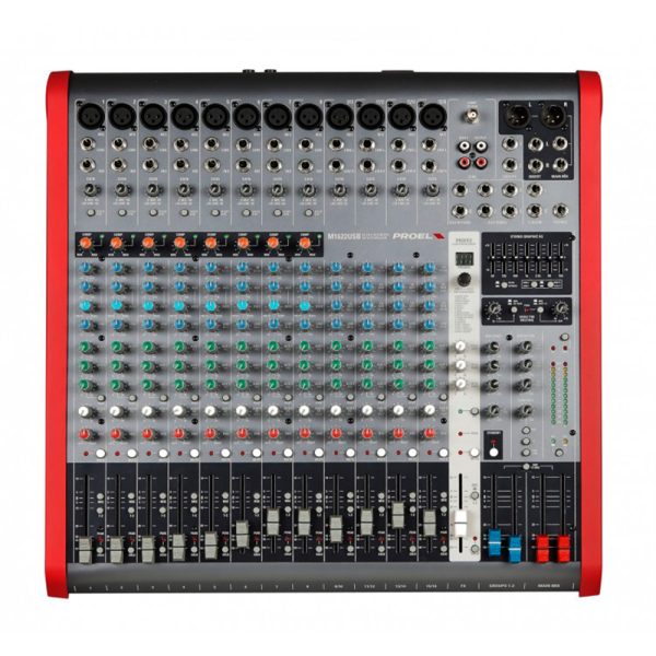 Consola Proel M1622USB Mezclador audio