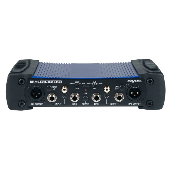 Caja Proel DB2A Directa Activa Doble 2 Canales