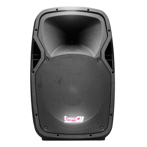 Cabina Pro Dj PB-15CMP3-LED Activa Luces Led 15Pg
