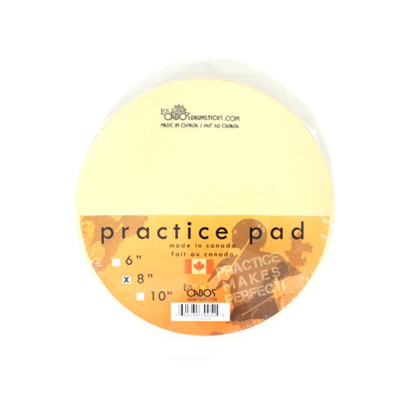 Los Cabos LCDPP8 Pad Practica bateria 8Pg